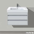 Duravit Ketho vanity unit with 2 pull-out compartments