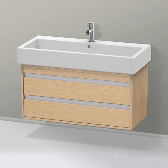 Duravit Ketho vanity unit with 2 pull-out compartments