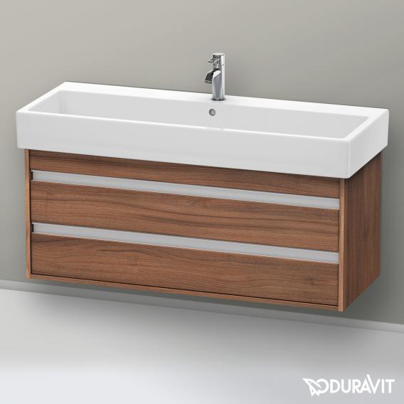 Duravit Ketho 梳妝台配有 2 個拉出式隔層