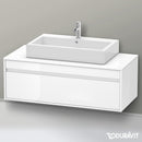 Duravit Ketho vanity unit without cut-out for counter-top basin