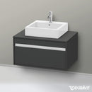 Duravit Ketho vanity unit without cut-out for counter-top basin