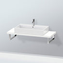 Duravit L-Cube countertop for 1 countertop basin / drop-in basin Compact matt white