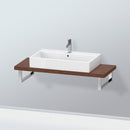 Duravit L-Cube countertop for 1 countertop basin / drop-in basin Compact american walnut