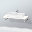 Duravit L-Cube 檯面適用於 1 個檯面盆/嵌入式盆白色高光