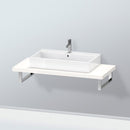 Duravit L-Cube 檯面適用於 1 個檯面盆/嵌入式盆白色高光