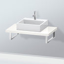 Duravit L-Cube 檯面適用於 1 個檯面盆/嵌入式盆白色高光