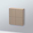 Duravit L-Cube medium unit with 2 doors