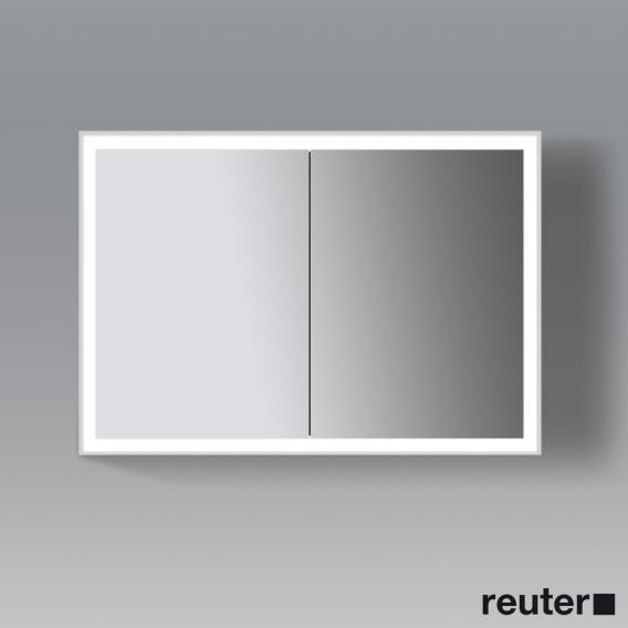 Duravit L-Cube 鏡櫃帶照明和 2 個門