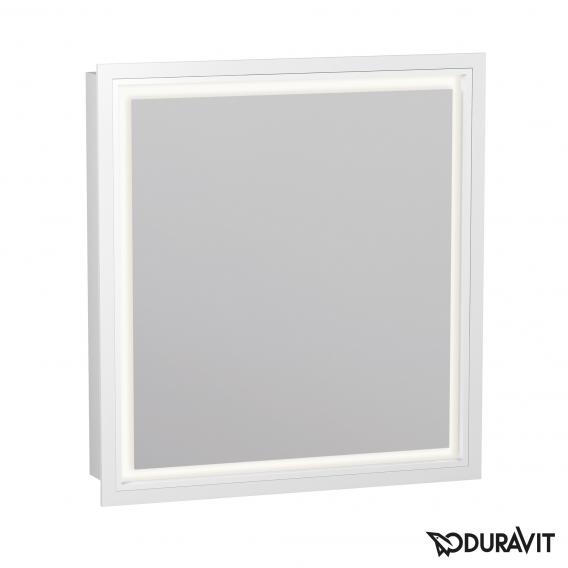 Duravit L-Cube mirror cabinet with lighting and 1 door
