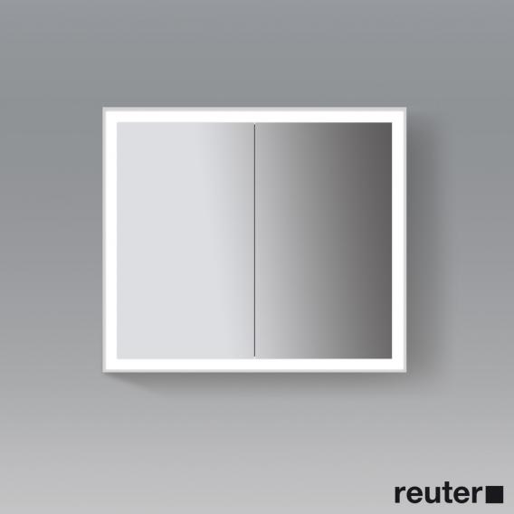 Duravit L-Cube 鏡櫃帶照明和 2 個門