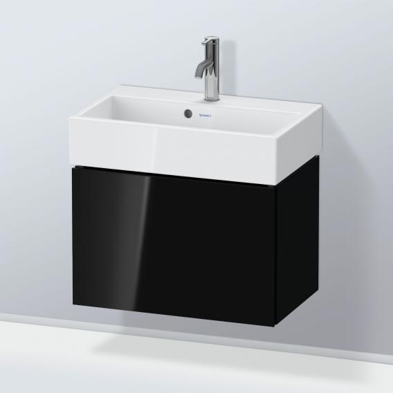 Duravit L-Cube 梳妝台 緊湊型，附 1 個拉出式隔層，內部系統為楓木