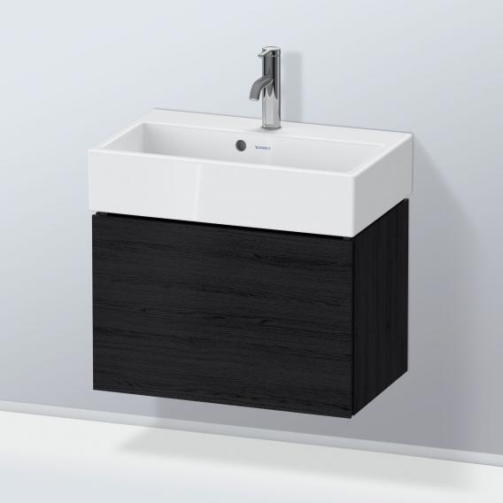 Duravit L-Cube 梳妝台 緊湊型，附 1 個拉出式隔層，內部系統為楓木