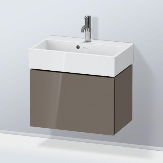 Duravit L-Cube 梳妝台 緊湊型，附 1 個拉出式隔層，內部系統為楓木