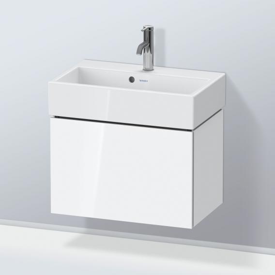 Duravit L-Cube 梳妝台 緊湊型，附 1 個拉出式隔層，內部系統為楓木