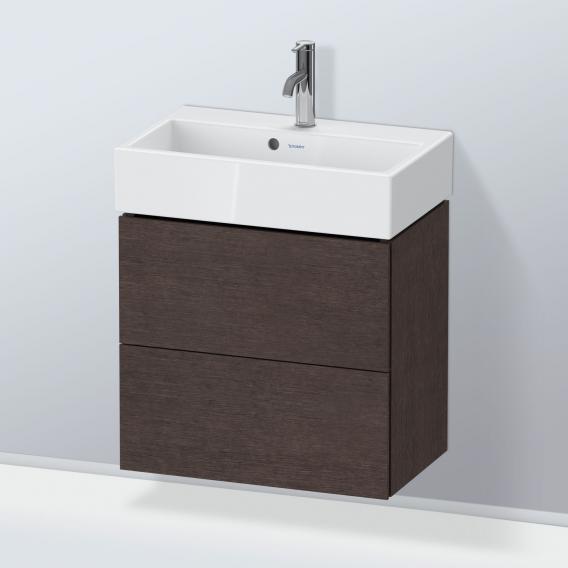 Duravit L-Cube 梳妝台 緊湊型，附 2 個拉出式隔層，無內部系統