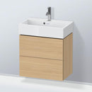 Duravit L-Cube vanity unit Compact with 2 pull-out compartments, with interior system in maple