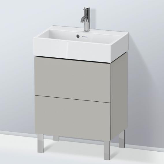 Duravit L-Cube 梳妝台 緊湊型，附 2 個拉出式隔層，無內部系統