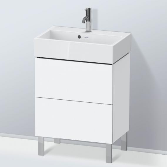 Duravit L-Cube 梳妝台 緊湊型，附 2 個拉出式隔層，無內部系統