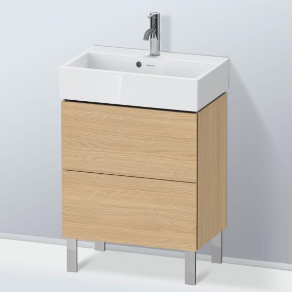 Duravit L-Cube 梳妝台 緊湊型，附 2 個拉出式隔層，無內部系統