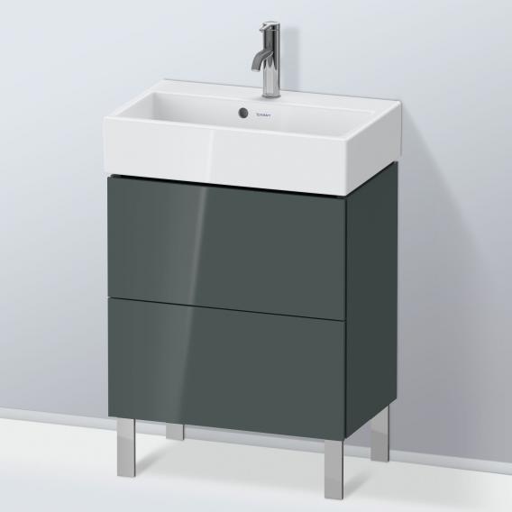 Duravit L-Cube 梳妝台 緊湊型，附 2 個拉出式隔層，無內部系統