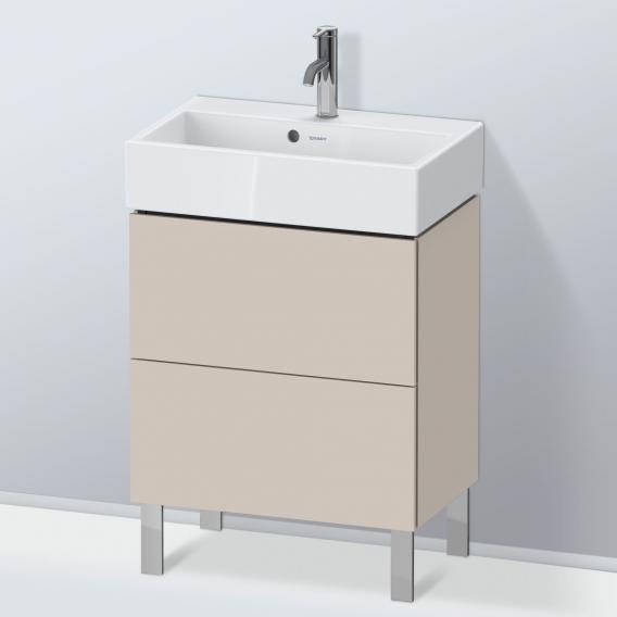 Duravit L-Cube 梳妝台 緊湊型，附 2 個拉出式隔層，無內部系統