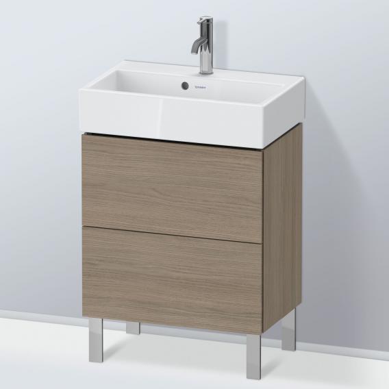 Duravit L-Cube 梳妝台 緊湊型，附 2 個拉出式隔層，無內部系統