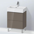Duravit L-Cube vanity unit Compact with 2 pull-out compartments, without interior system