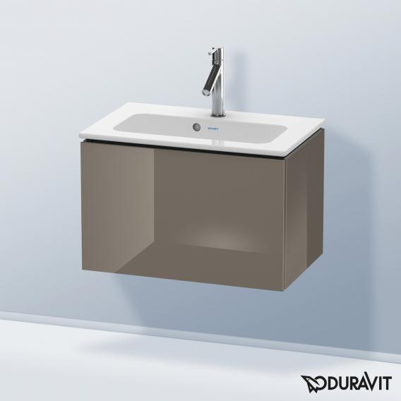 Duravit L-Cube 梳妝台 緊湊型，附 1 個拉出式隔層，內部系統為楓木