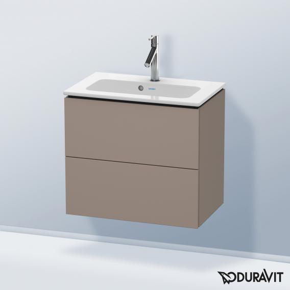 Duravit L-Cube 梳妝台 緊湊型，附 2 個拉出式隔層，無內部系統