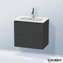 Duravit L-Cube vanity unit Compact with 2 pull-out compartments, without interior system