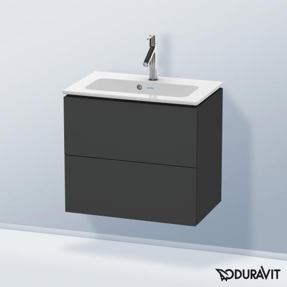 Duravit L-Cube 梳妝台 緊湊型，附 2 個拉出式隔層，無內部系統