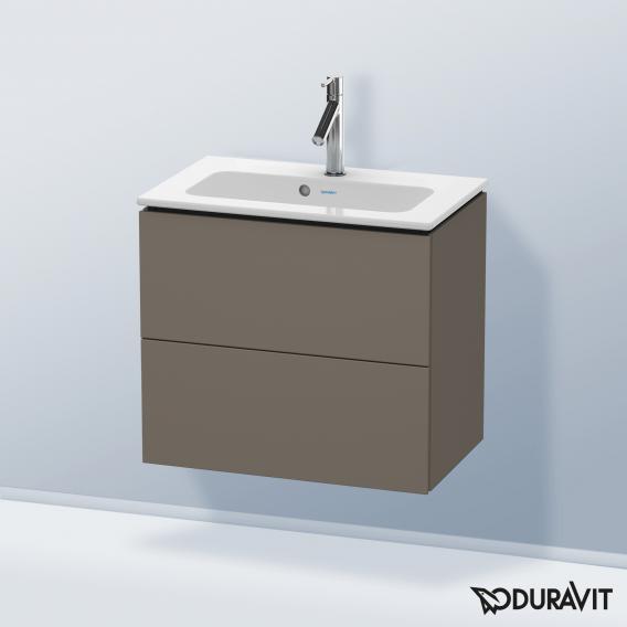 Duravit L-Cube 梳妝台 緊湊型，附 2 個拉出式隔層，無內部系統