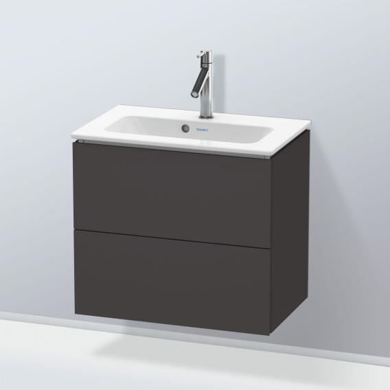 Duravit L-Cube 梳妝台 緊湊型，附 2 個拉出式隔層，無內部系統