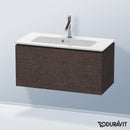 Duravit L-Cube vanity unit Compact with 1 pull-out compartment, with interior system in maple