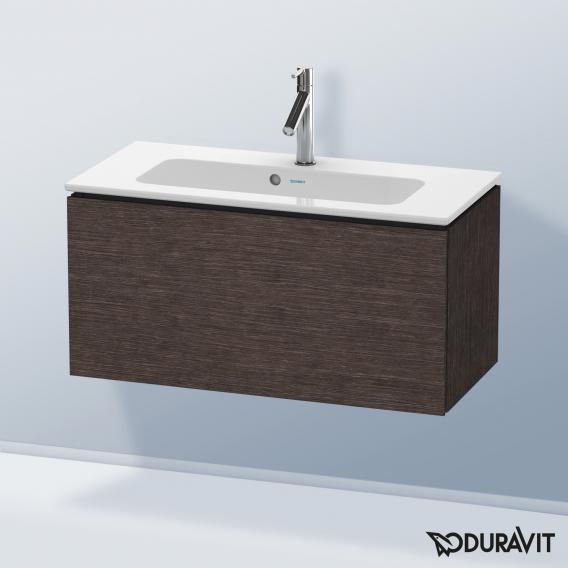 Duravit L-Cube 梳妝台 緊湊型，附 1 個拉出式隔層，內部系統為楓木