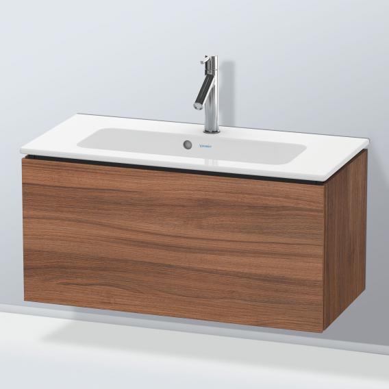 Duravit L-Cube 梳妝台 緊湊型，附 1 個拉出式隔層，內部系統為楓木