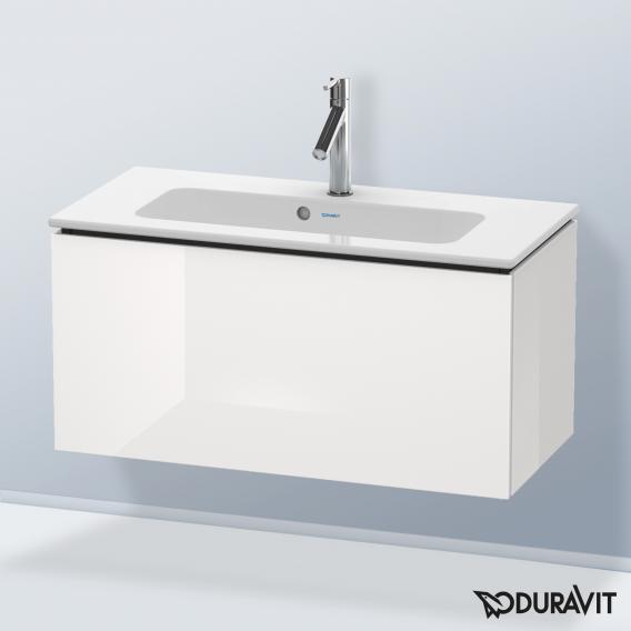 Duravit L-Cube 梳妝台 緊湊型，附 1 個拉出式隔層，內部系統為楓木