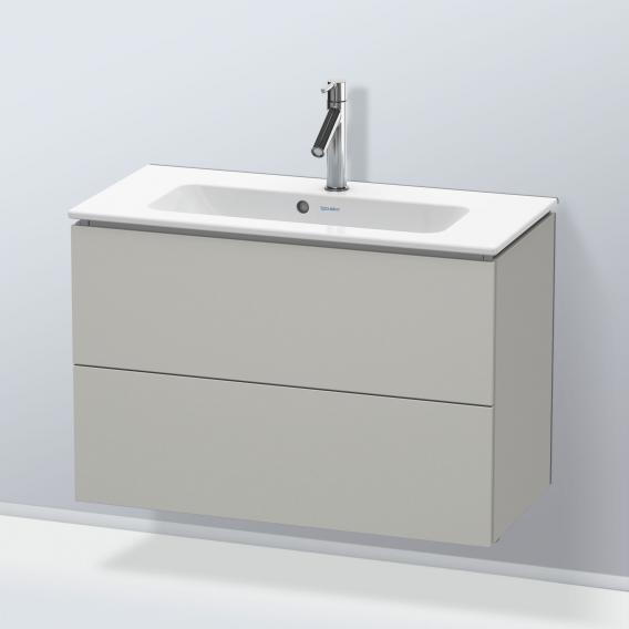 Duravit L-Cube 梳妝台 緊湊型，附 2 個拉出式隔層，無內部系統