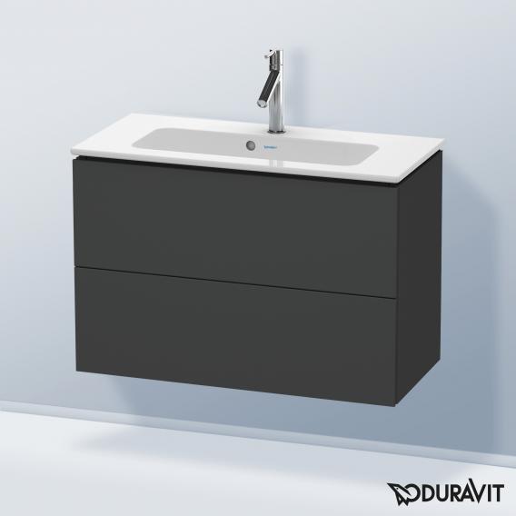 Duravit L-Cube 梳妝台 緊湊型，附 2 個拉出式隔層，無內部系統