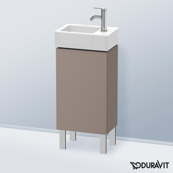 Duravit L-Cube vanity unit for hand washbasin with 1 door matt basalt