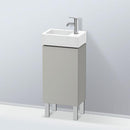 Duravit L-Cube vanity unit for hand washbasin with 1 door matt concrete grey