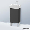 Duravit L-Cube vanity unit for hand washbasin with 1 door matt graphite