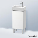Duravit L-Cube vanity unit for hand washbasin with 1 door matt white