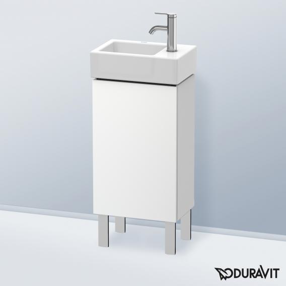 Duravit L-Cube 洗手盆盥洗台附 1 門 霧面白色