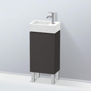 Duravit L-Cube vanity unit for hand washbasin with 1 door super matt graphite