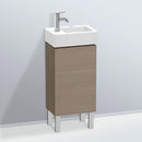 Duravit L-Cube vanity unit for hand washbasin with 1 door terra oak