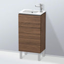 Duravit L-Cube vanity unit for hand washbasin with 1 door dark walnut