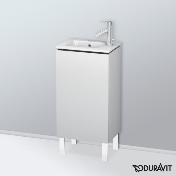 Duravit L-Cube 洗手盆盥洗台附 1 門 霧面白色