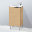 Duravit L-Cube vanity unit for hand washbasin with 1 door natural oak