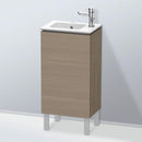 Duravit L-Cube vanity unit for hand washbasin with 1 door terra oak